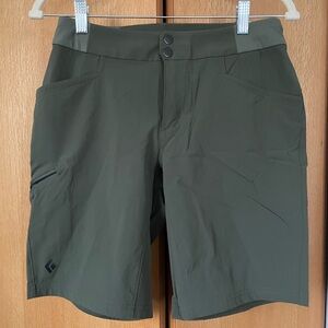 Black Diamond Valley Short - Women’s - size small - tundra (olive green)